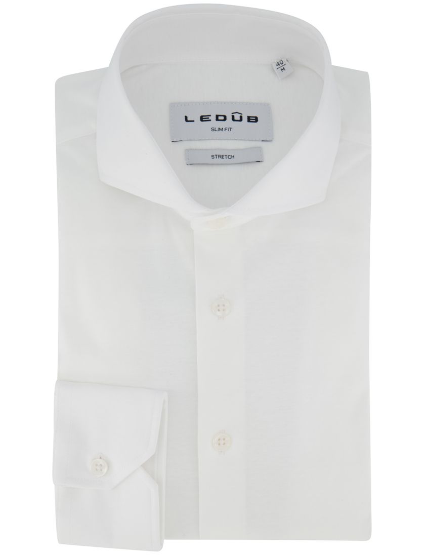 Stretch slim fit Ledub overhemd