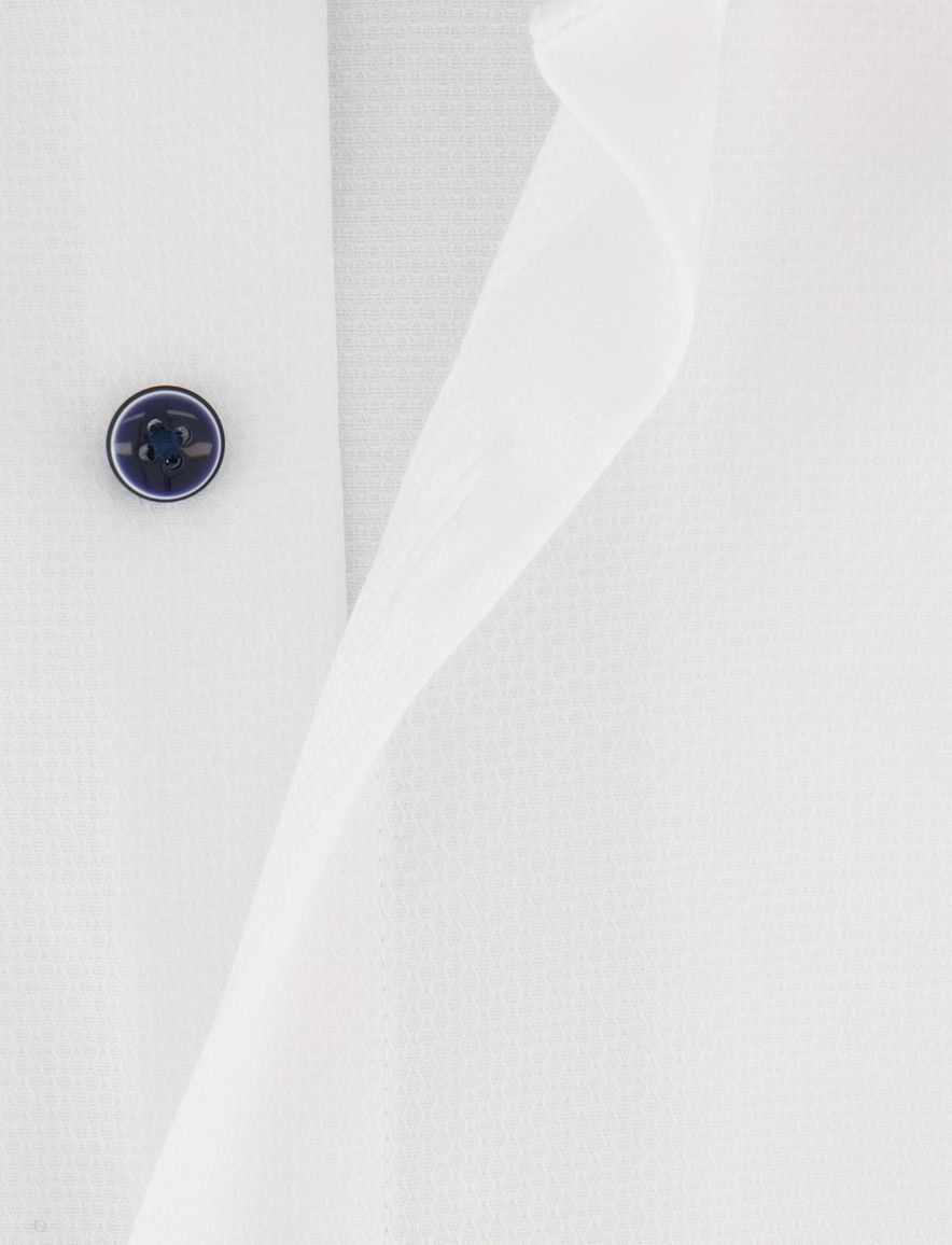 OLYMP overhemd Modern Fit wit mouwlengte 7