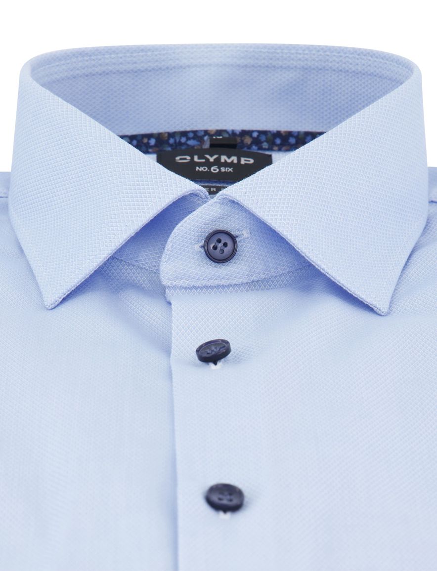 Olymp overhemd lichtblauw super slim fit