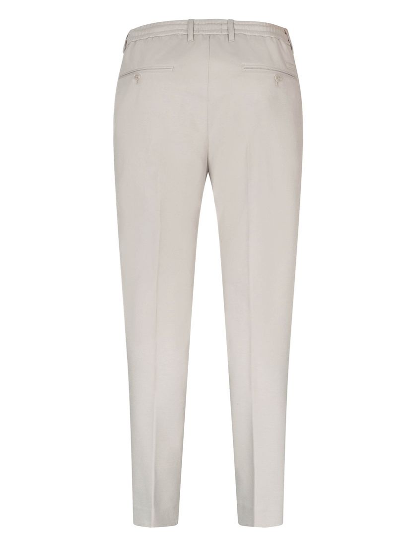 Broek Cavallaro Zeradino elastische band creme normale fit