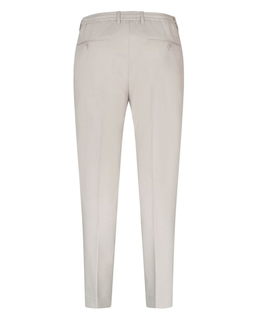 Cavallaro Zeradino broek creme normale fit elastische band
