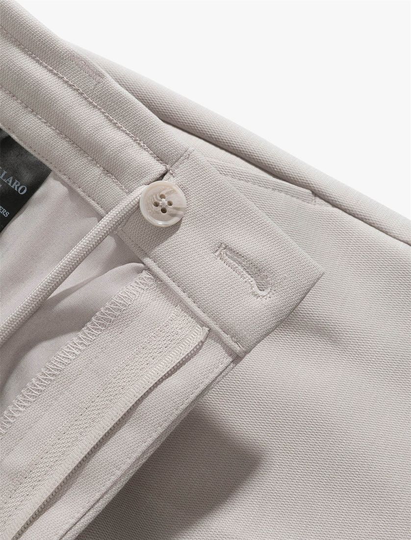 Broek Cavallaro Zeradino elastische band creme normale fit