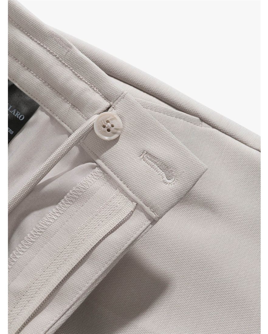 Cavallaro Zeradino broek creme normale fit elastische band