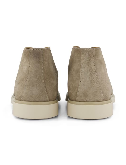 Giorgio instappers beige suede witte zool