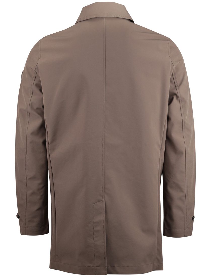 softshelljas bruin Airforce rits en knopen