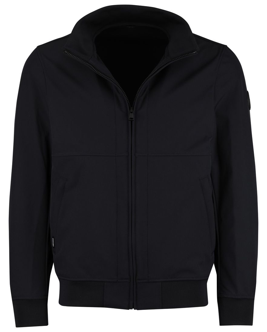 Donkerblauw zomerjas Airforce rits waterafstotend