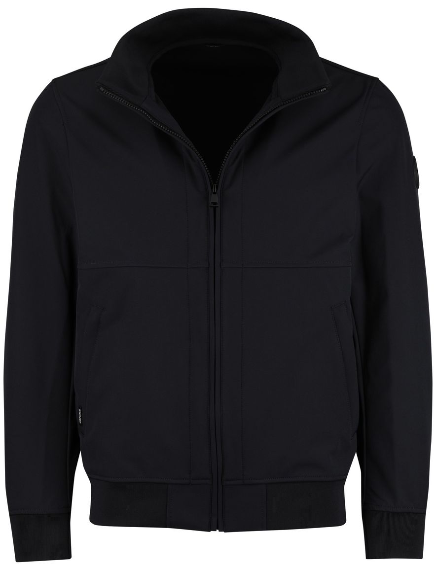 Donkerblauw zomerjas Airforce rits waterafstotend