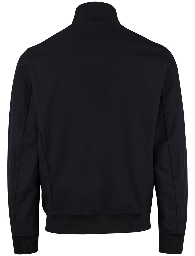 Zomerjas Airforce donkerblauw waterafstotend normale fit rits