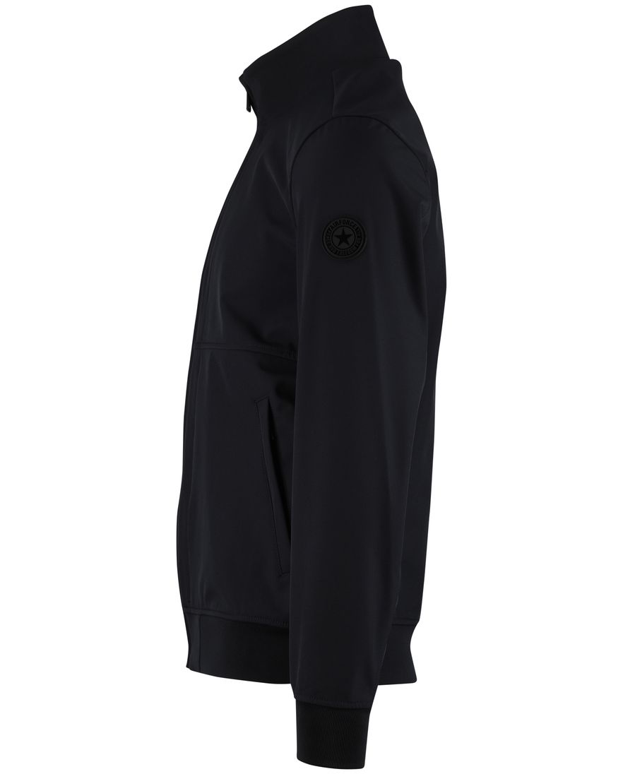 Donkerblauw zomerjas Airforce rits waterafstotend