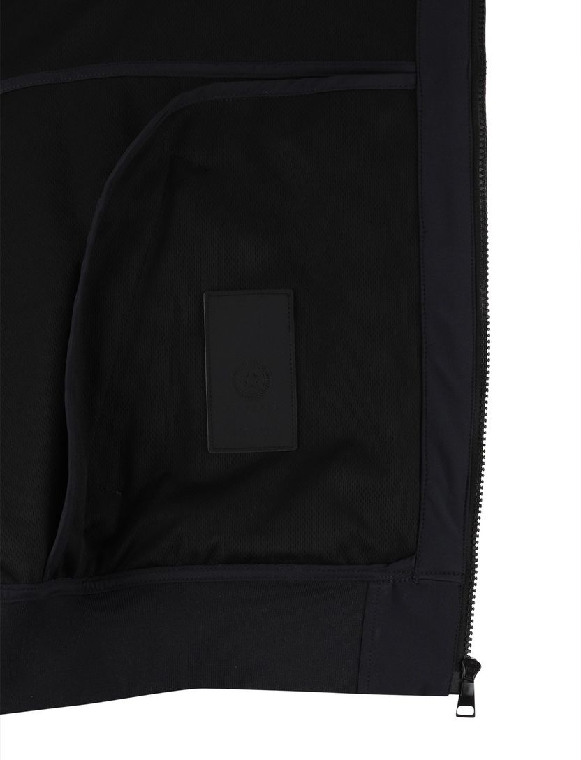 Zomerjas Airforce donkerblauw waterafstotend normale fit rits