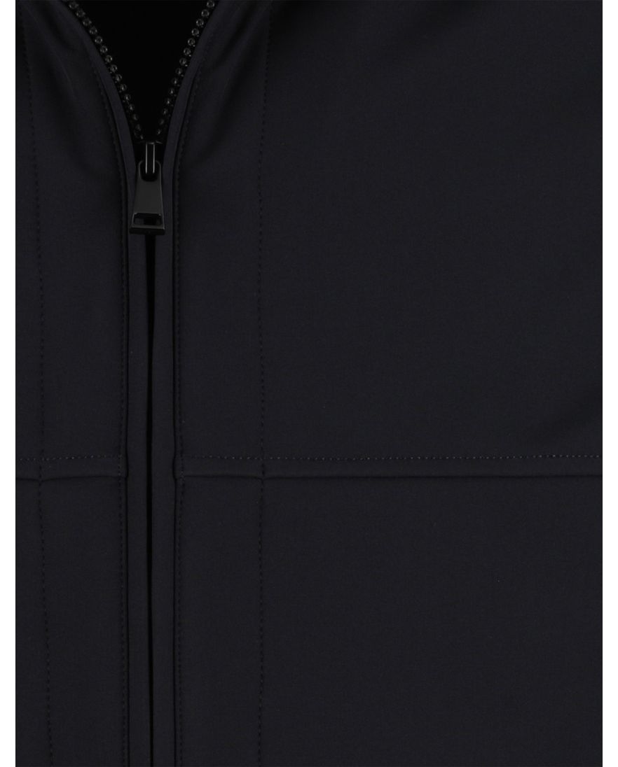 Donkerblauw zomerjas Airforce rits waterafstotend