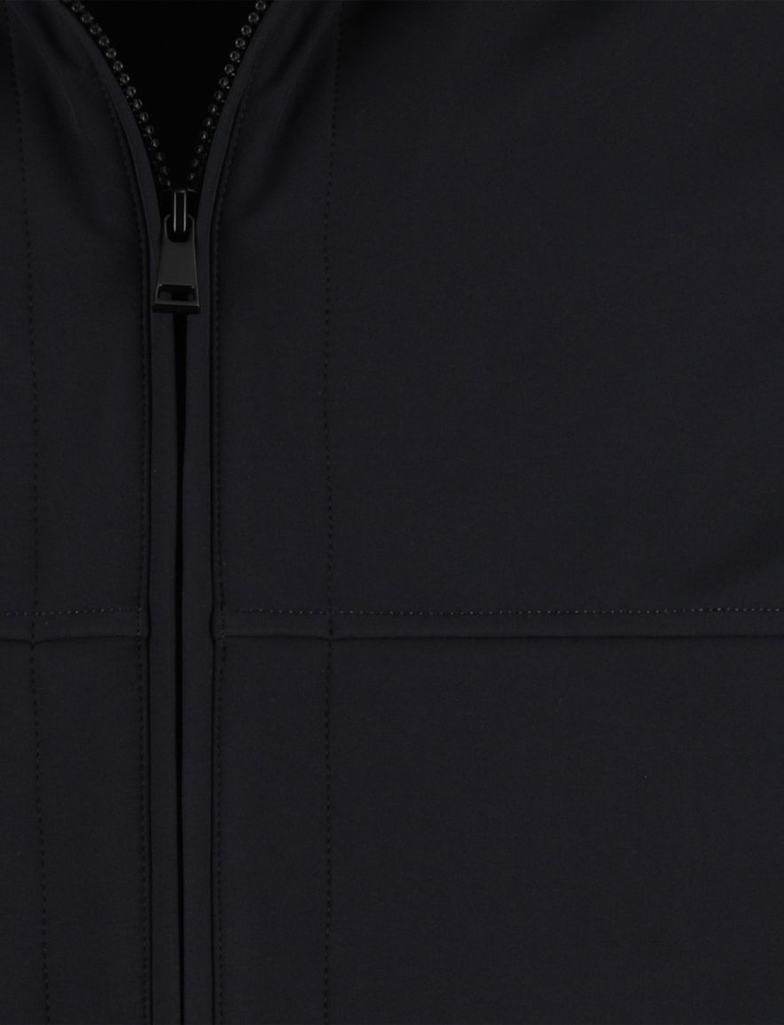 Donkerblauw zomerjas Airforce rits waterafstotend