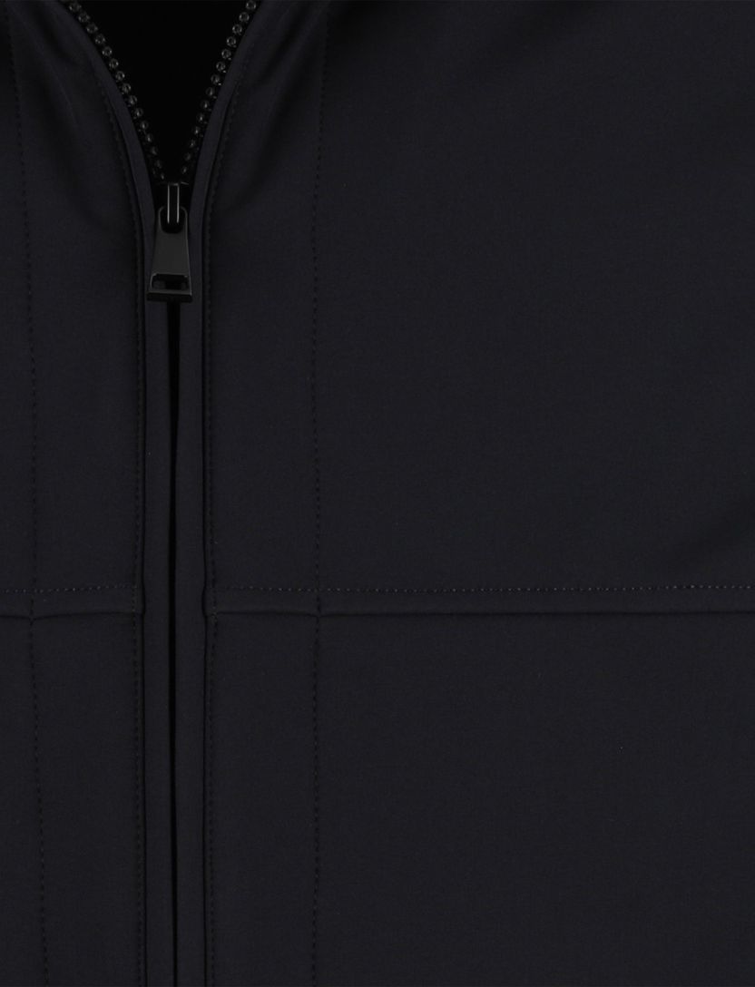 Zomerjas Airforce donkerblauw waterafstotend normale fit rits