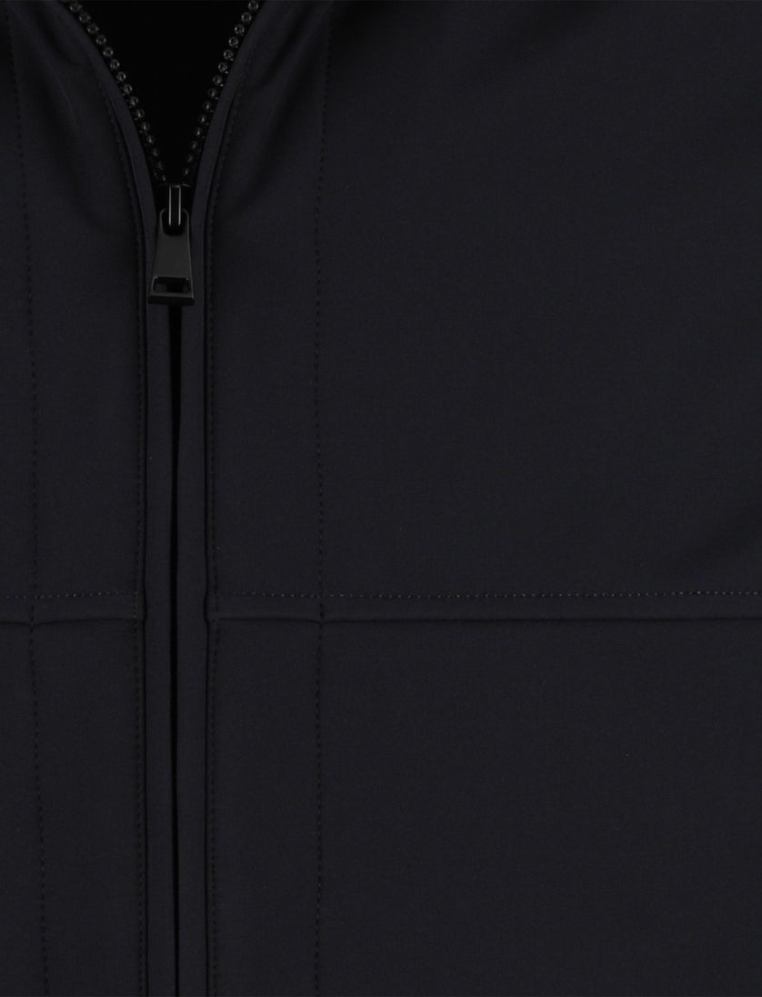 Zomerjas Airforce donkerblauw waterafstotend normale fit rits