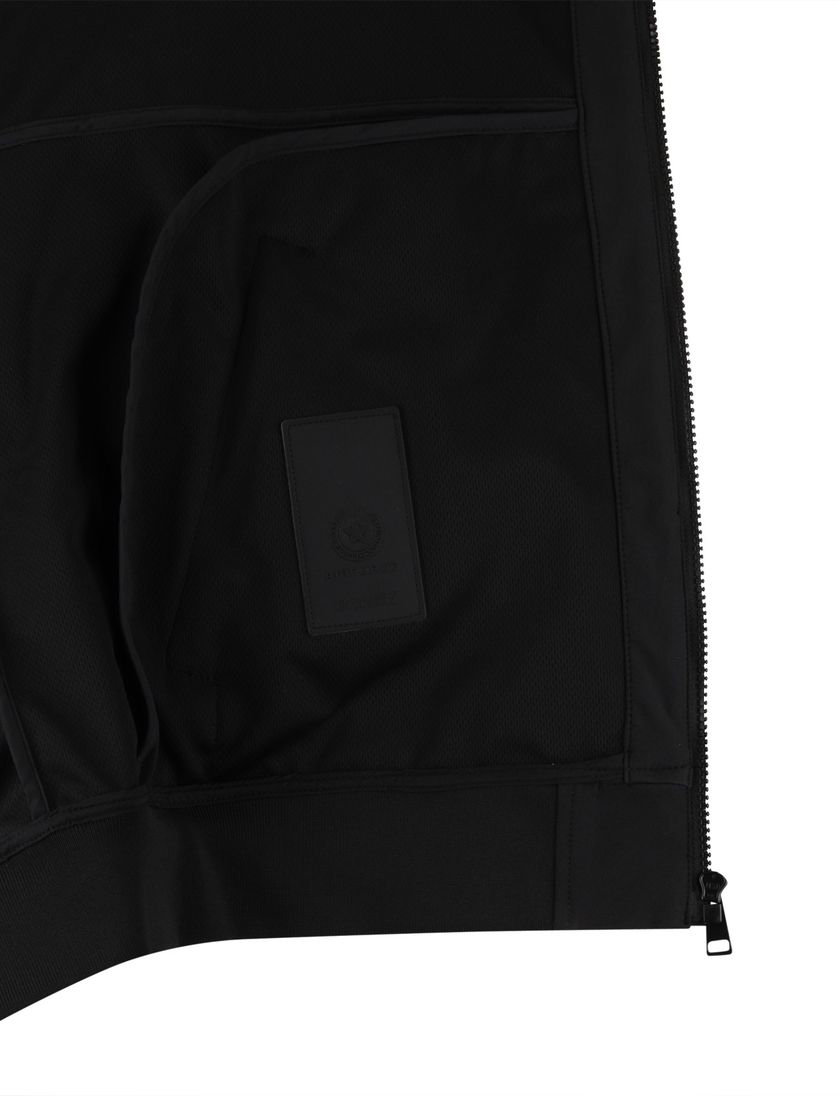 zwart tussenjas polyester voering Airforce opstaande kraag