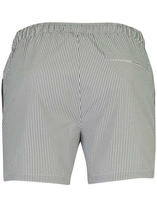 Airforce zwembroek wit navy gestreept