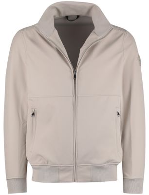 Airforce bomberjack beige rits polyester Airforce opstaande kraag
