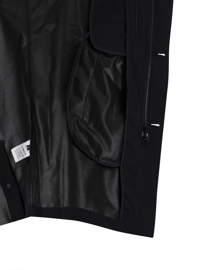 navy tussenjas knopen en rits Airforce slim fit