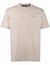 T-shirt beige Airforce korte mouw ronde hals backprint