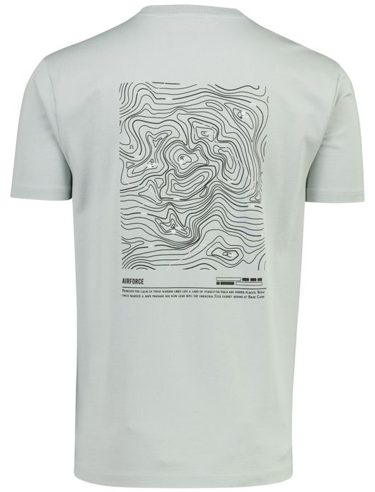 Airforce Altitude t-shirt groen katoen normale fit