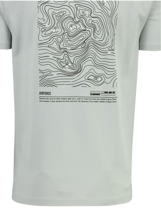 Airforce Altitude t-shirt groen katoen normale fit