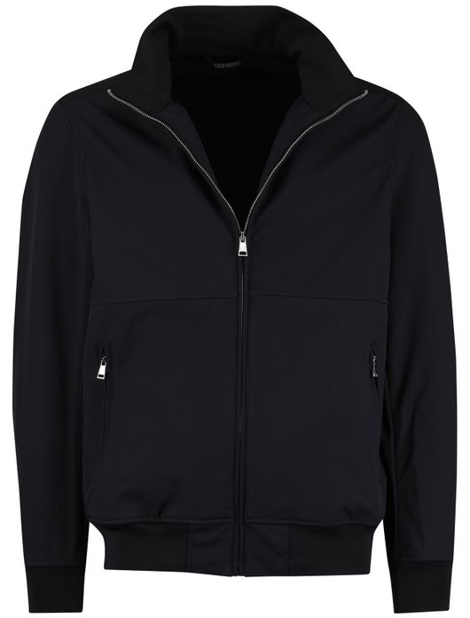 Airforce jack opstaande kraag rits navy