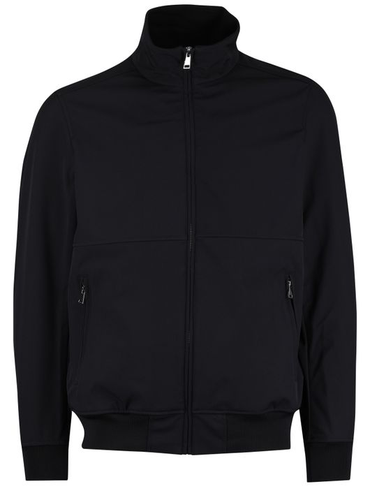 Airforce jack opstaande kraag rits navy