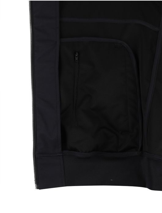 Airforce jack opstaande kraag rits navy