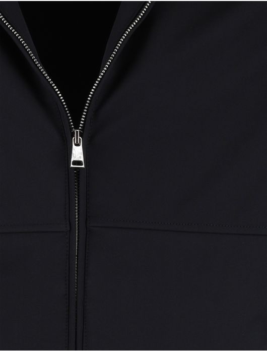 Airforce jack opstaande kraag rits navy