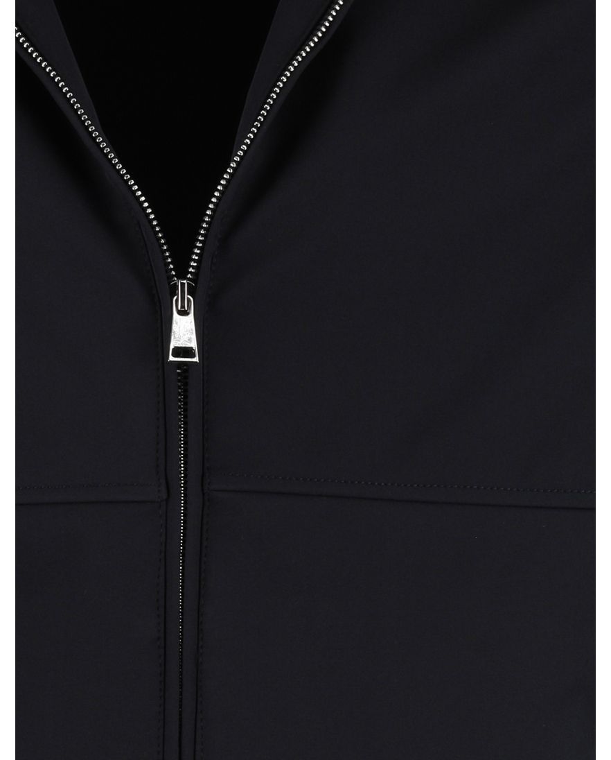 bomberjack navy rits polyester Airforce opstaande kraag