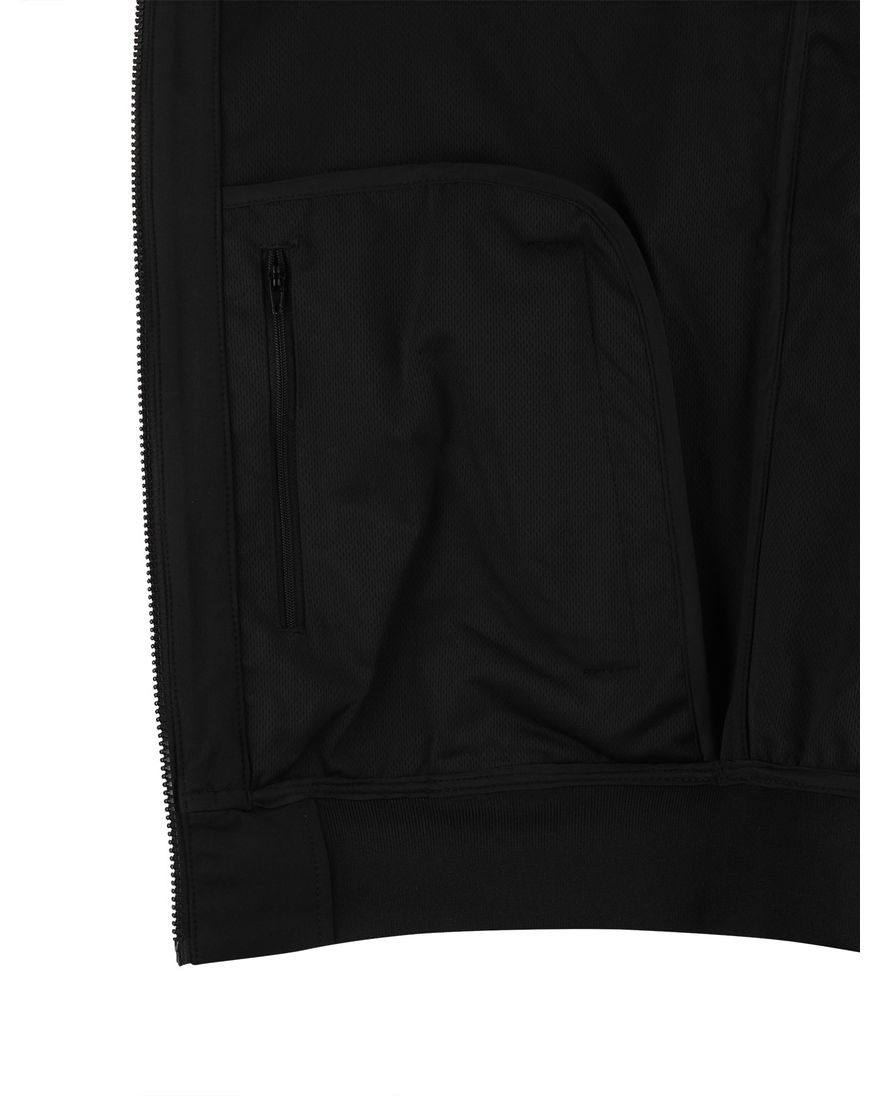 Zwarte zomerjas Airforce een borstzak