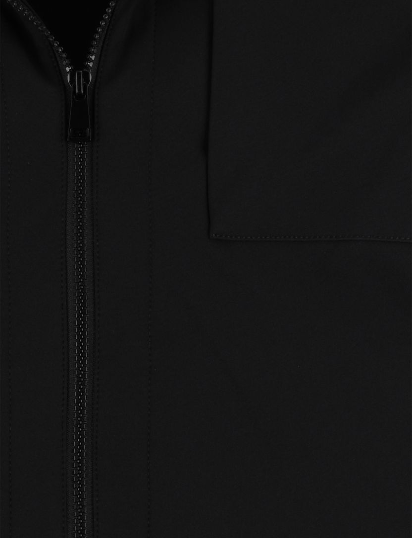 Zomerjas Airforce zwart waterafstotend normale fit borstzak