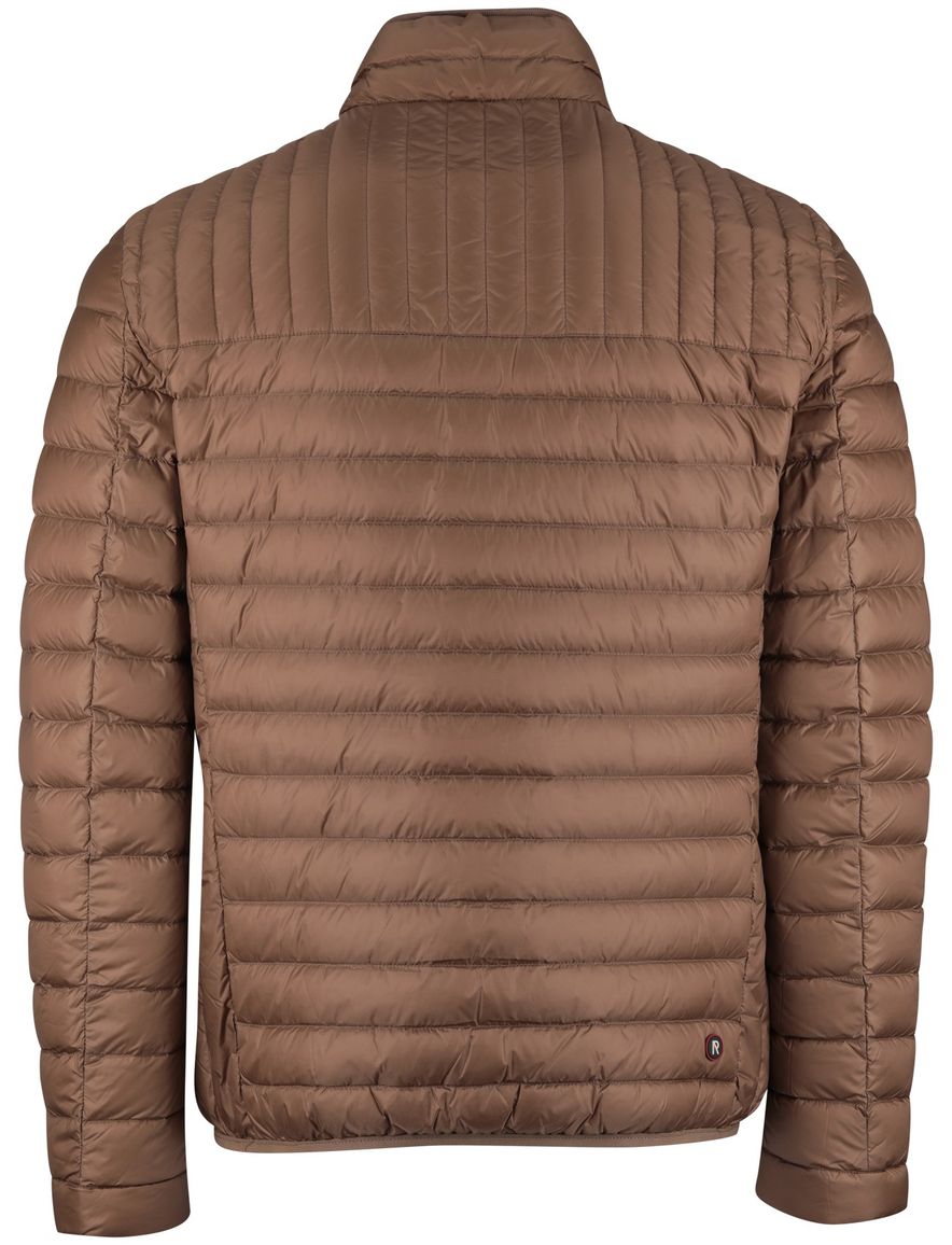 Bruine Reset jas gewatteerd