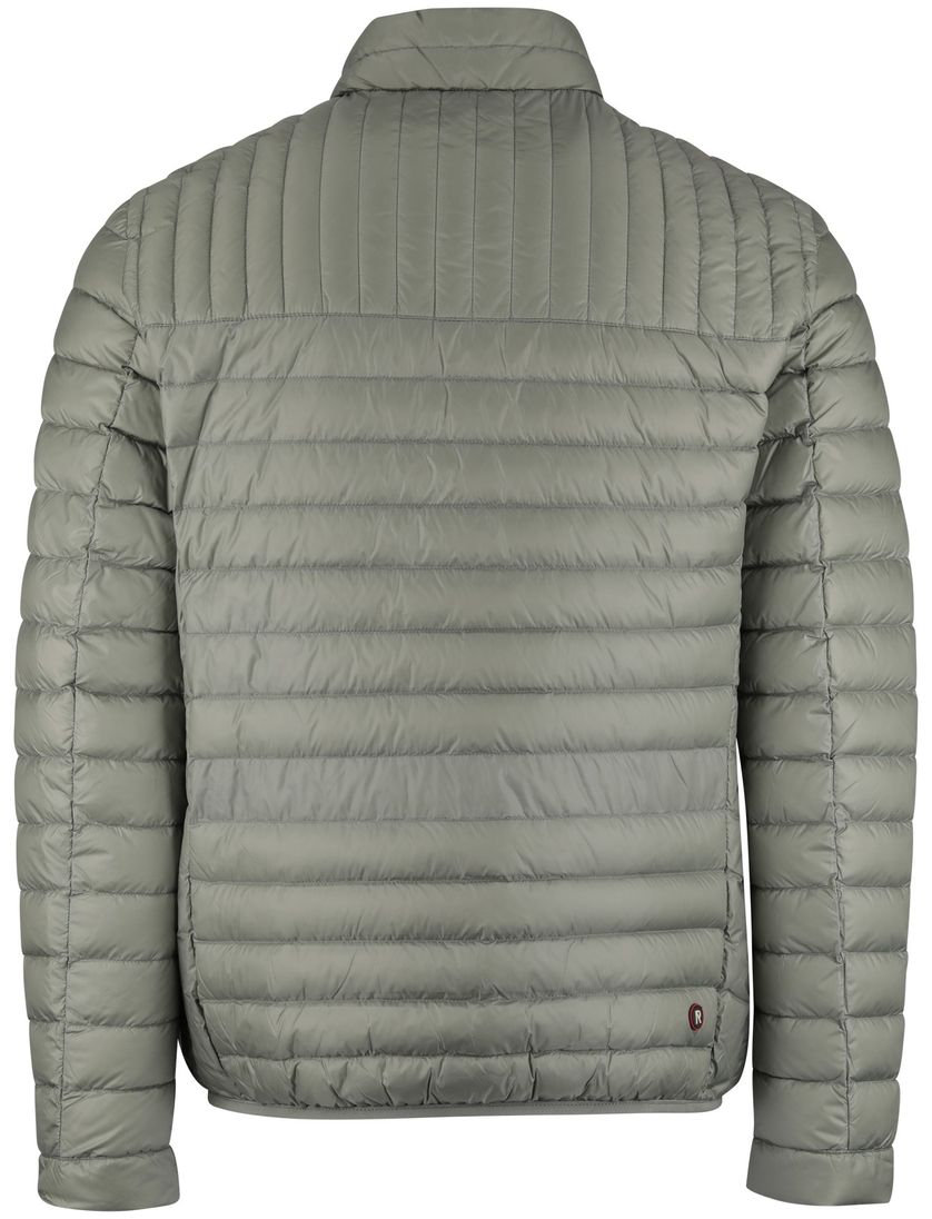 Groene jas Reset gewatteerd waterafstotend