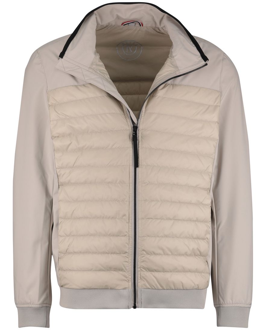 Waterdichte tussenjas Reset beige gewatteerd