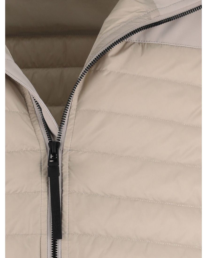 Waterdichte tussenjas Reset beige gewatteerd