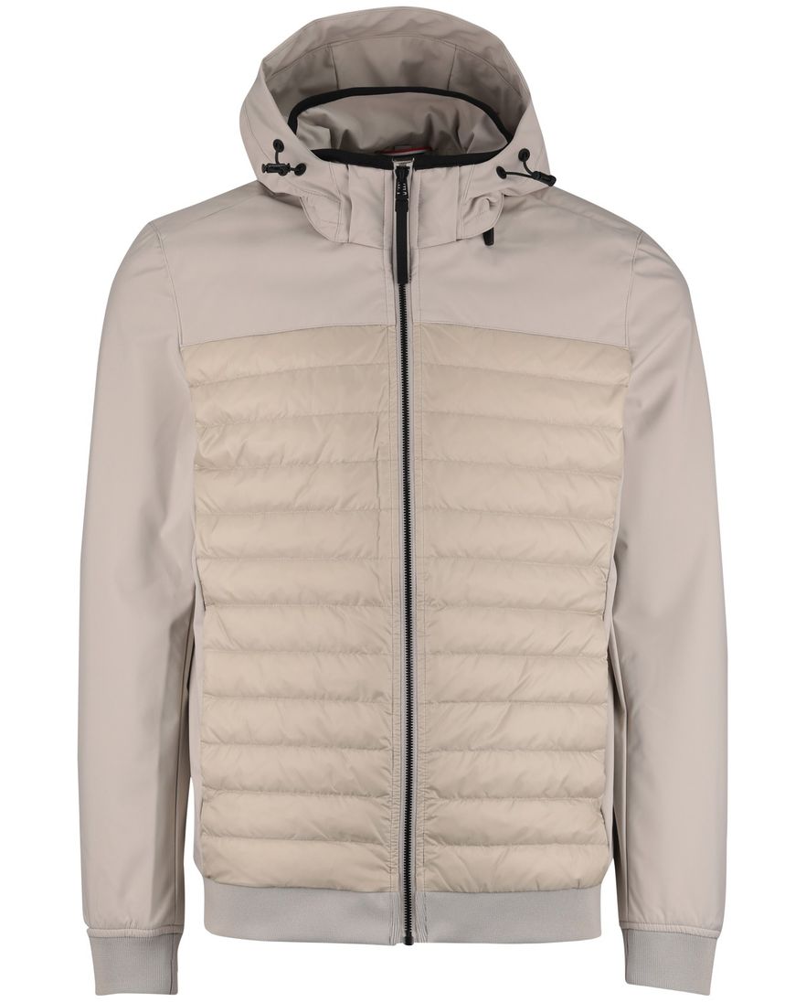 Waterdichte tussenjas Reset beige gewatteerd