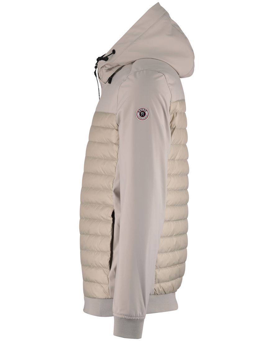 Waterdichte tussenjas Reset beige gewatteerd