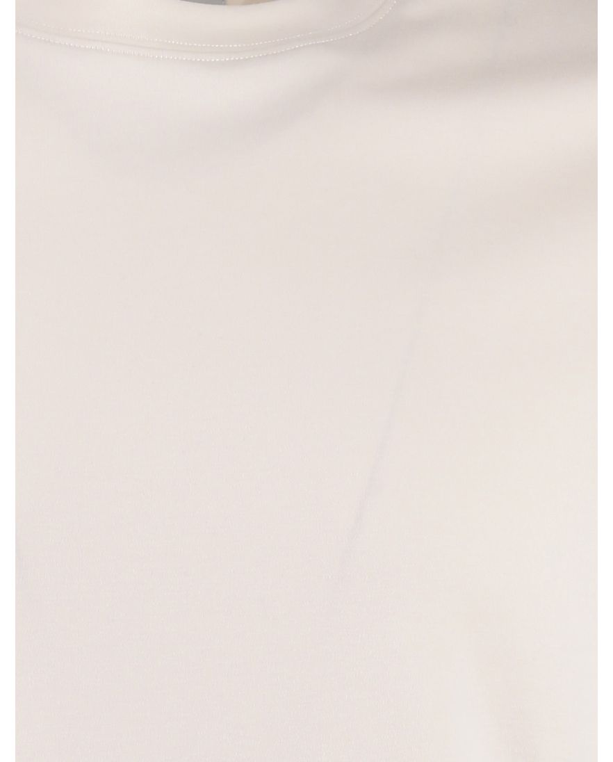 Crème t-shirt Thomas Maine ronde hals