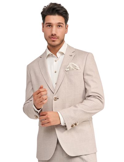 Blue Industry Geruit colbert Blue Industry zand