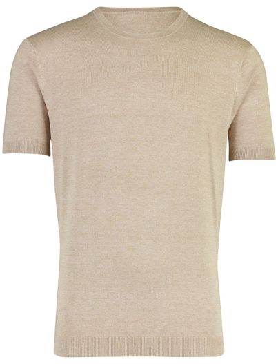 Blue Industry T-shirt ronde hals Blue Industry bruin