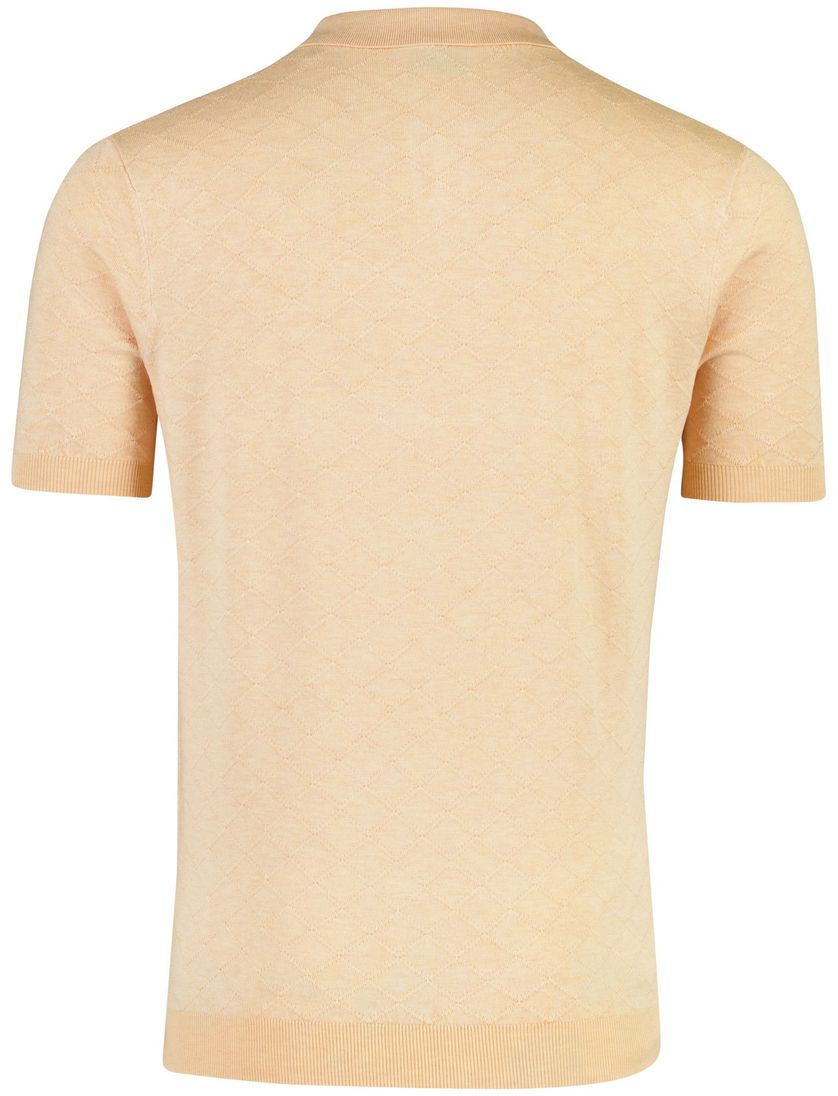 Polo korte mouw Blue Industry oranje regular fit