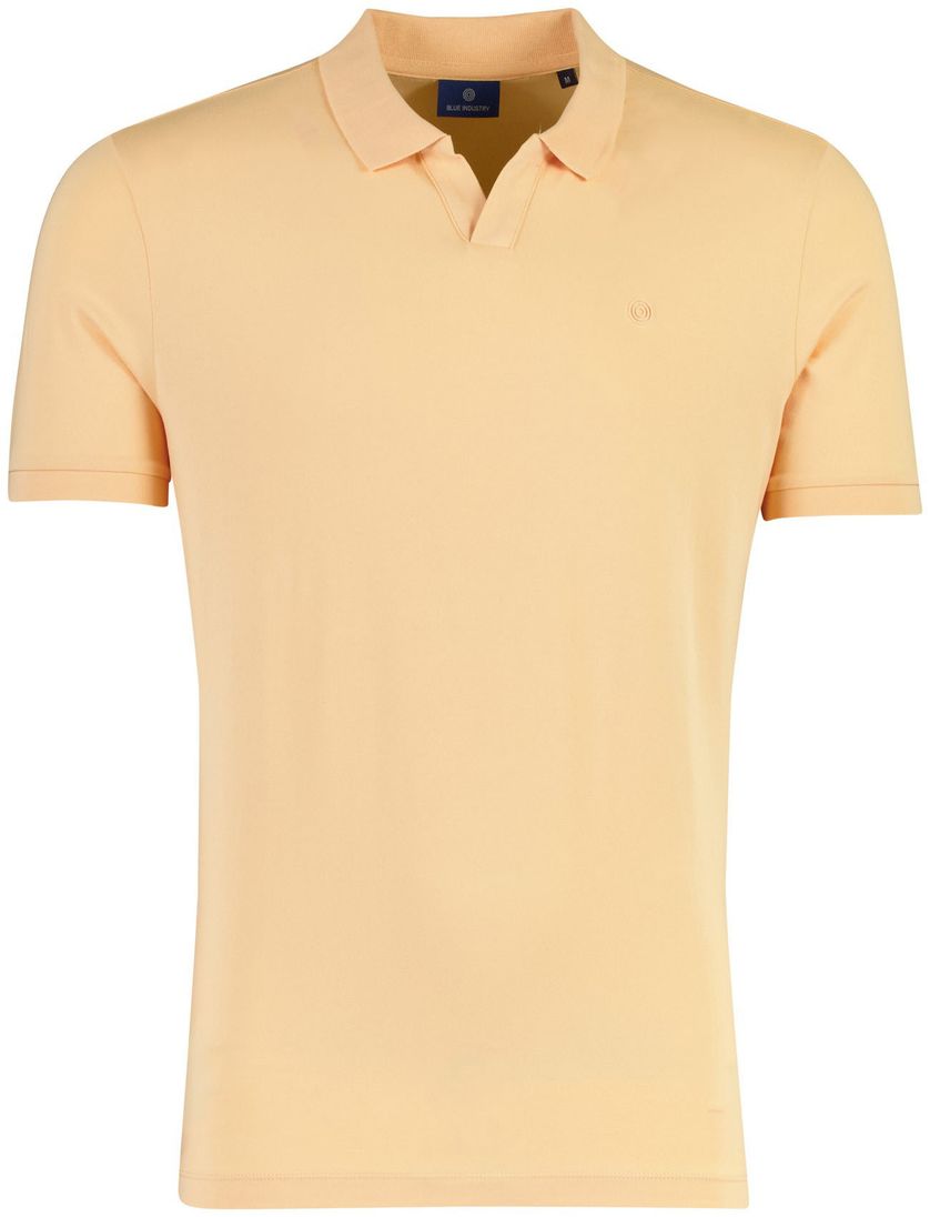 Polo korte mouw Blue Industry oranje regular fit