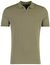 Polo korte mouw Blue Industry effen groen v-hals