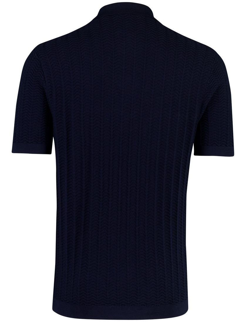 Polo korte mouw Blue Industry donkerblauw