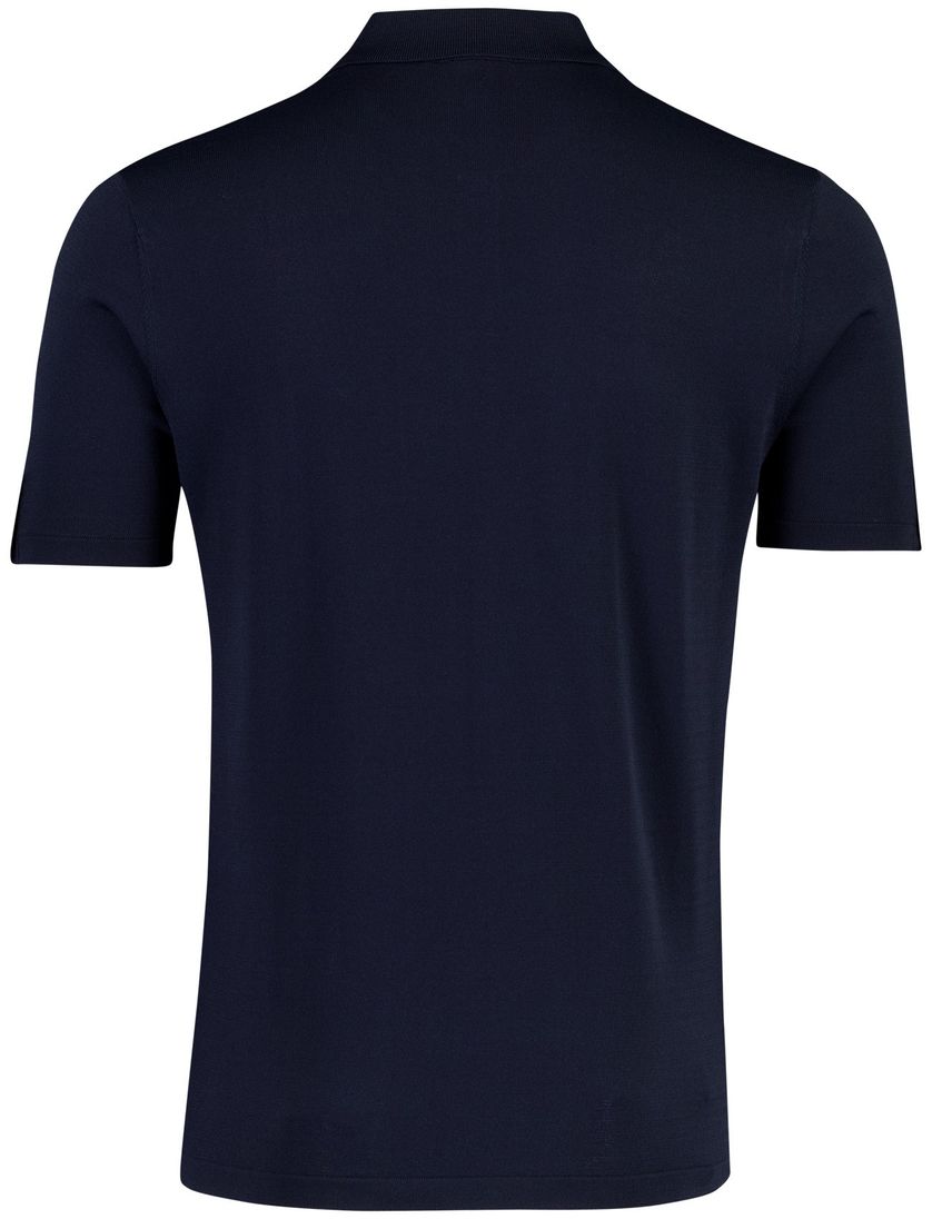 Polo korte mouw Blue Industry donkerblauw regular fit