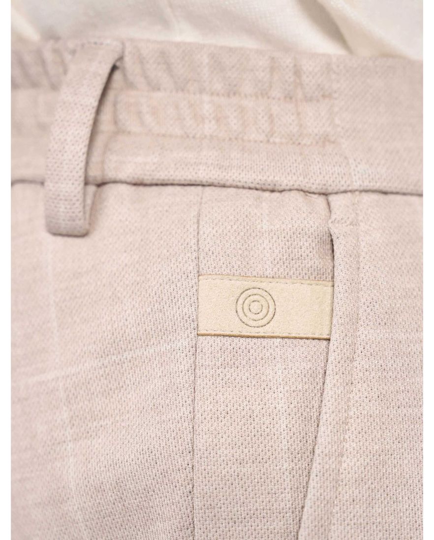 Chino Blue Industry geruit zand