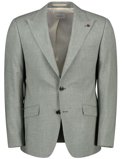 Roy Robson Roy Robson colbert gemeleerd groen normale fit