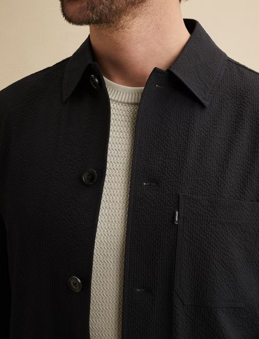 Vanguard overshirt normale fit donkerblauw