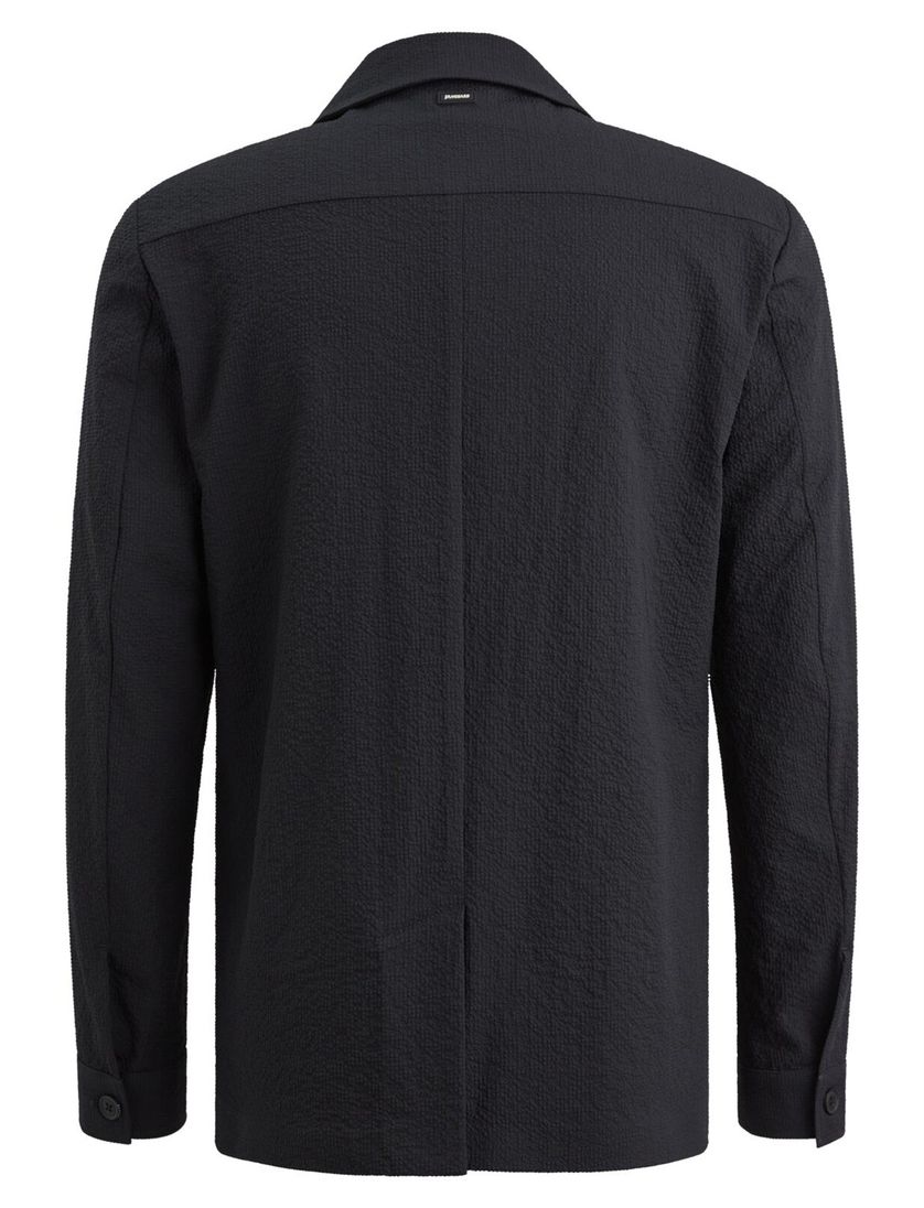 Overshirt Vanguard navy normale fit met borstzak